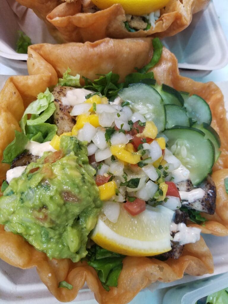 Taco Salad Fish